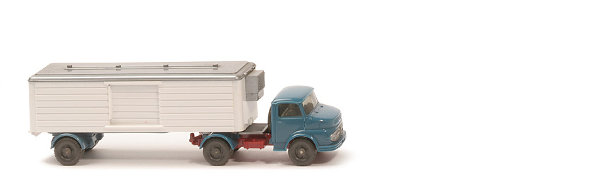 MB 1413 Kühlsattelzug o. Lüfter - ZM azurblau/hellbraunrot - 520/30 ?