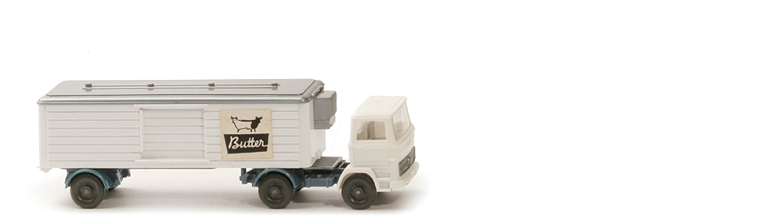 MB LPS 1317 Kühlsattelzug - Aufl.: Dach silbern, CH mattgraublau - 527/?
