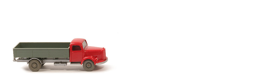 MB L 3500 Pritsche - FH rot / PR dunkelresedagrün / CH silbern - 430/14 ?