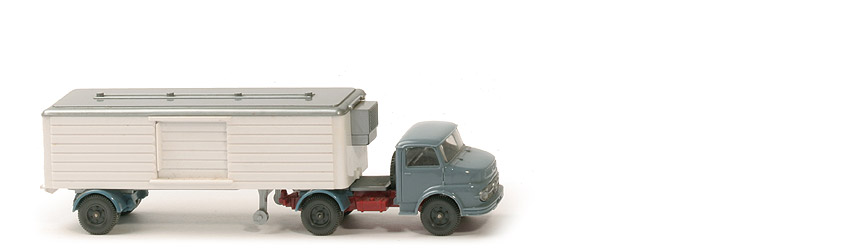 MB 1413 Kühlsattelzug o. Lüfter - ZM graublau/hellbraunrot - 520/30a