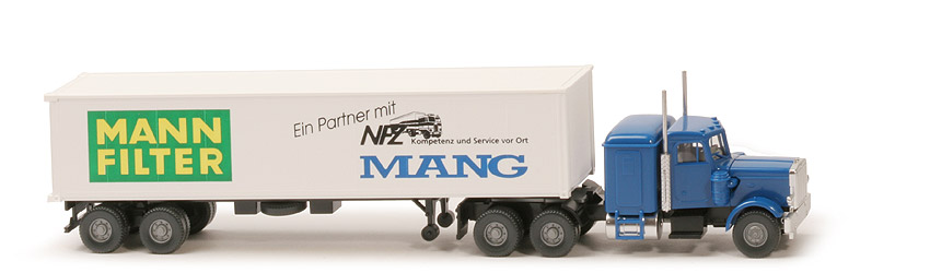 Peterbilt Container-Sattelzug - Mann Filter "Mang" - Mann (9) a