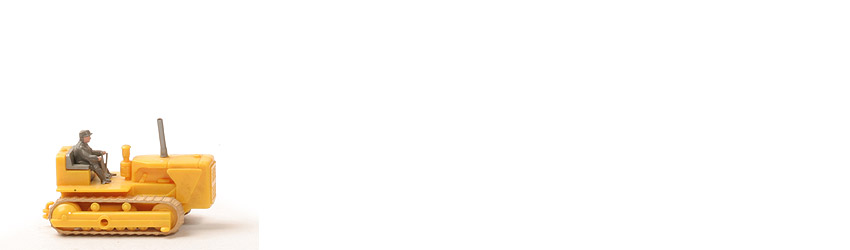 Raupenschlepper - gelb - 656/1b