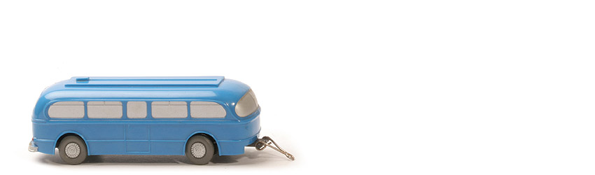 Omnibus-Anhänger - lichtblau - 701/1a