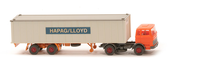 MB LPS 1620 Container-Sattelzug - Hapag-Lloyd orange/ orange/ basaltgrau - Hapag-Lloyd 5?