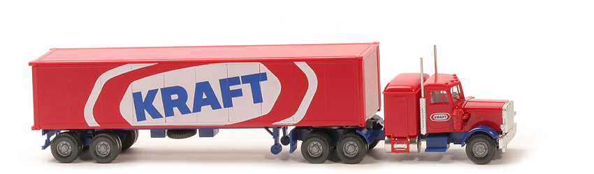 Peterbilt Container-Sattelzug - Kraft - Kraft