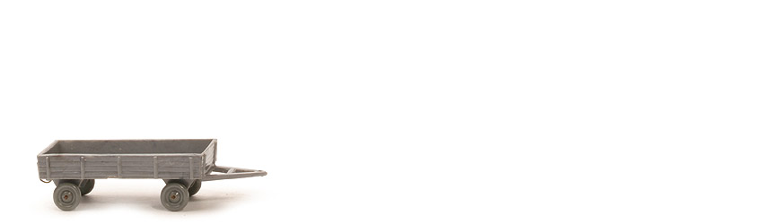 LKW-Anhänger (Typ 1) - staubgrau, BP mit MiG - 400/1c