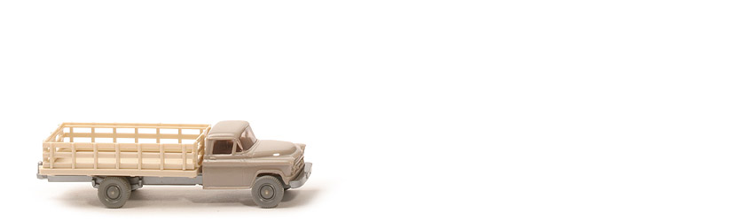 Chevrolet einfacher Gitteraufbau - Vorserie graubeige/ hellelfenbein - 444/Vors.