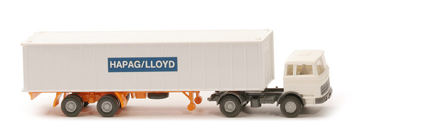 MB LPS 1620 Container-Sattelzug - Hapag-Lloyd  weiß / weiß / basaltgrau - Hapag-Lloyd 5?