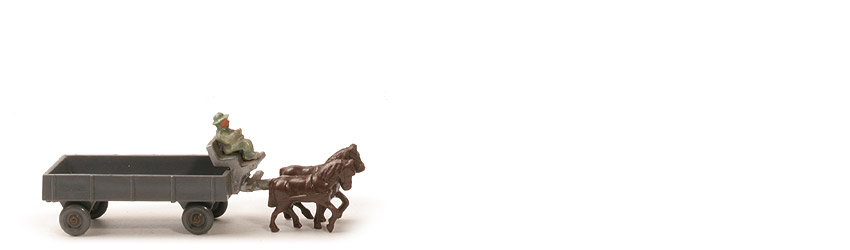 alte Pferdekutsche - basaltgrau, ZH integriert, ohne Deichselrest - 572/6e