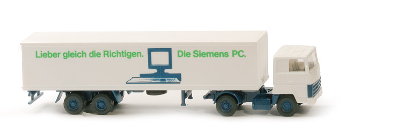 Ford Transcontinental Koffer-Sattelzug  - Siemens PC - 540/38