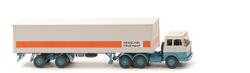 Hanomag-Henschel Container-Sattelzug (2019) - Henschel Fruehauf - nicht erfasst