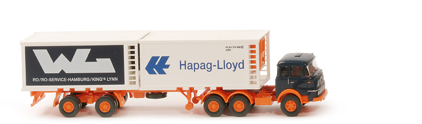 Krupp 806 Kühlcontainer-Sattelzug (2020) - WL / Hapag-Lloyd - nicht erfasst