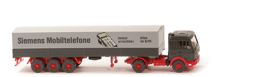 MB 1635 S Pritschen-Sattelzug - Siemens Mobiltelefone (mit Telefon), Druck basaltgrau - Siemens (25)