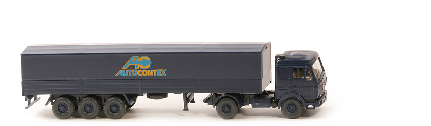 MB 1635 S Pritschen-Sattelzug - Autocontex - Autocontex