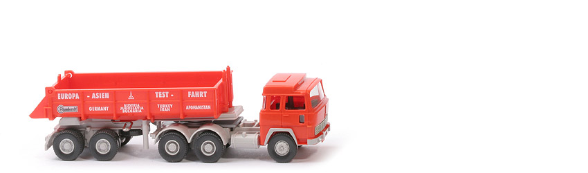 Magirus 235 D Hinterkipper (2022) - Europa – Asien - Testfahrt - nicht erfasst