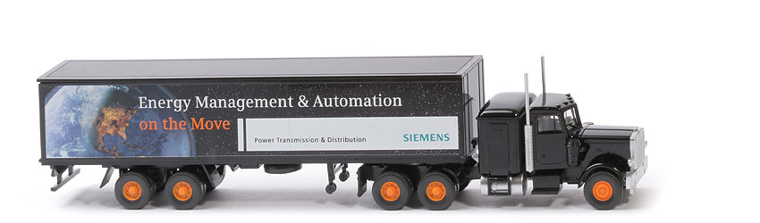 Peterbilt Koffer-Sattelzug (2008) - Siemens - Energy Automation - USA - nicht erfasst