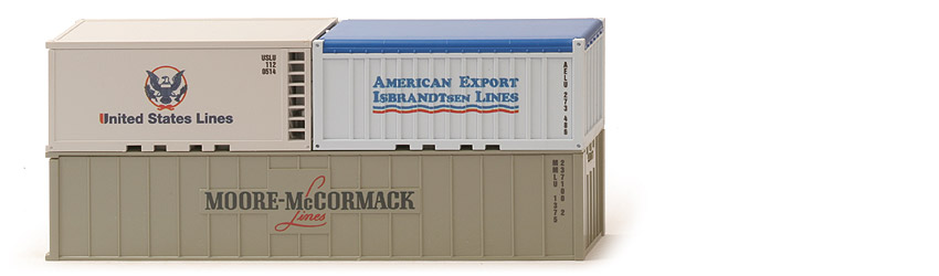 Container-Packung (2013 ff.) - USL, American Export, Moore-McCormack - nicht erfasst