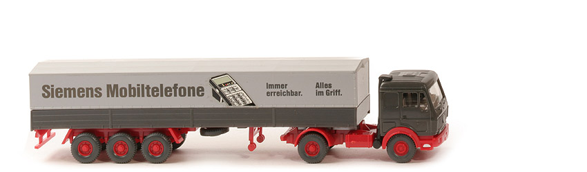 MB 1635 S Pritschen-Sattelzug - Siemens Mobiltelefone (mit Telefon), Druck heller als basaltgrau - Siemens (25)