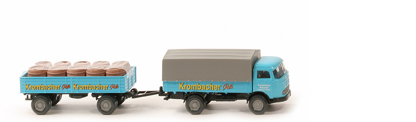 MB LP 321 Pritsche m. Anhänger (2007) - Krombacher - nicht erfasst