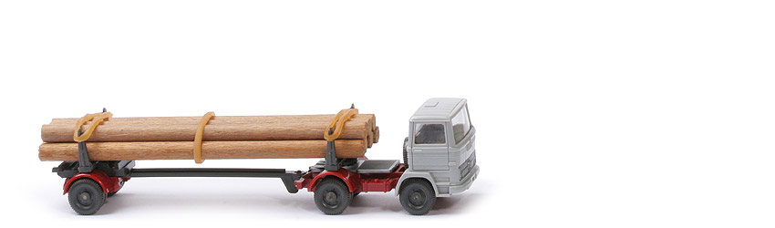 MB 1317 Langholztransporter - FH silbergrau, CH weinrot - 390/11 ?