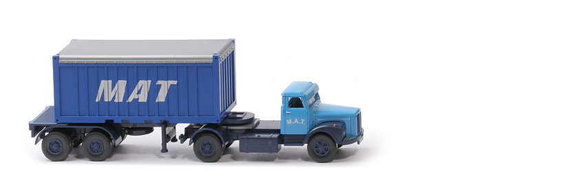 Scania L 111 Container-SZ 20 ft - MAT, Open-Top - nicht erfasst