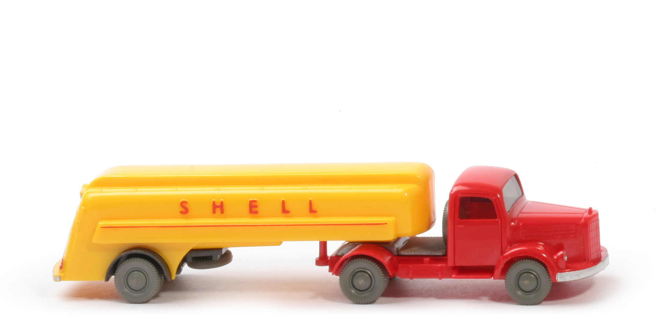 MB L 3500 S Alter Tanksattelzug - Shell, ZM rot, AH geschlossen - 800/20