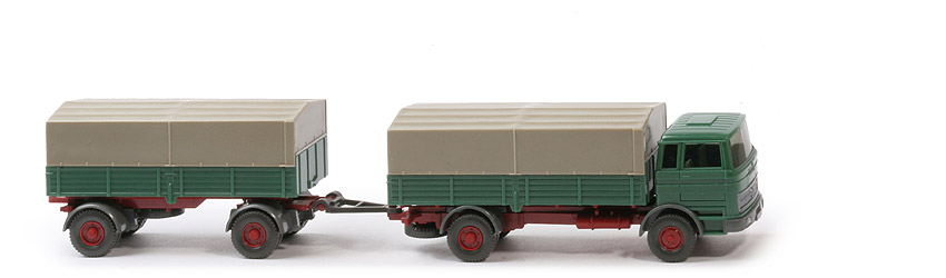 MB LP 1620 Lastzug - helles kieferngrün / hellbraunrot - 435/3c