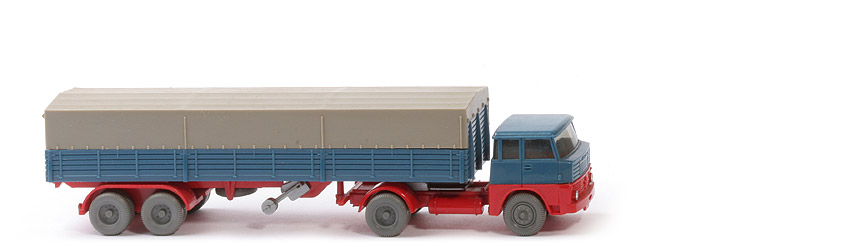 Henschel HS 14 Pritschen Sattelzug - ohne 51 h - Bolzen Pilzform - 514/3a
