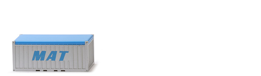 MAT 20 ft OT, Liliput-Container - open-top-Container - 528a/13a
