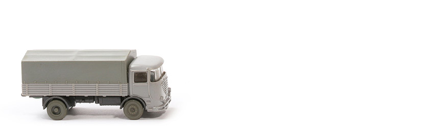 Büssing LU 7 - dunkelsilbergrau / anthrazit, m. Fahrer - 474/1g