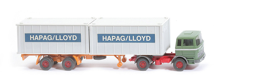 MB LPS 1620 Container-Sattelzug - Hapag-Lloyd  dunkelmaigrün / basaltgrau - Hapag-Lloyd 5?