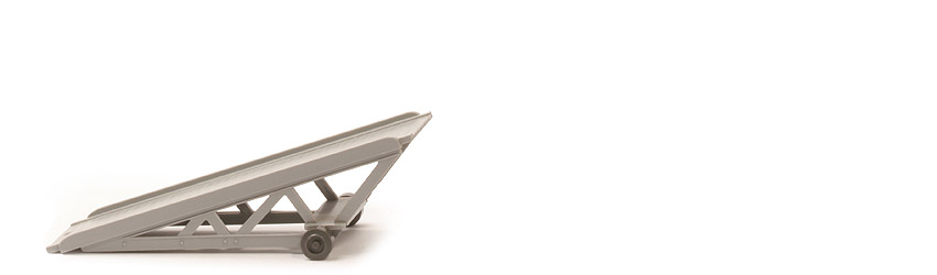 Verladerampe - montiert, platingrau - 1580/1g ~