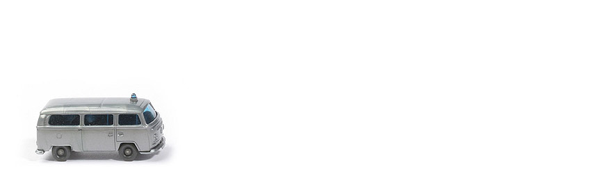 VW T2 Bus wie Feuerwehr - Silberling - 603/10 ?