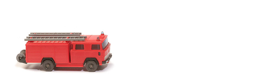 Magirus Spritzenwagen LF 16 - Vorserie, Papiergrill (Messemodell) - 610/35 Vors.
