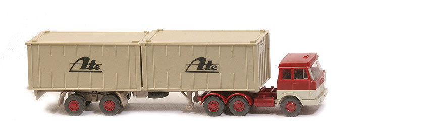 Hanomag-Henschel Container-Sattelzug - "Ate" - nicht erfasst