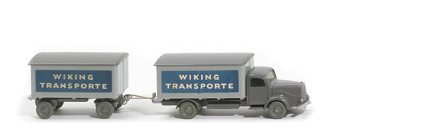 MB L 5000 Wiking Transporte - basaltgrau / silbergrau - 540/17