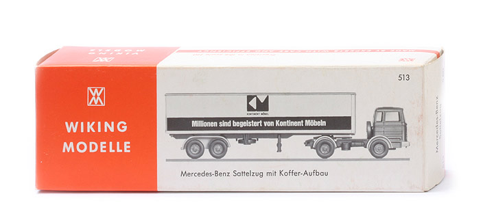 Koffer-Sattelzug MB 1620 "Kontinent"